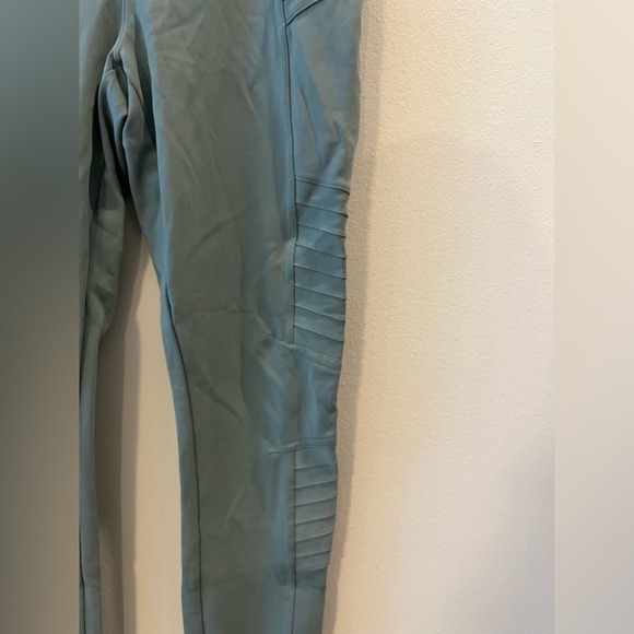 Athleta - Delaney Moto Tight - Size Medium - Sage Green - Picture 3 of 8